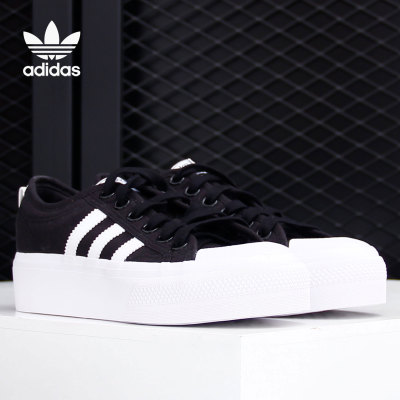 Adidas/阿迪达斯正品 三叶草 NIZZA PLATFORM W女子运动鞋 FV5321