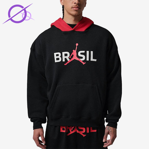 Nike/耐克正品Jordan男士加绒套头连帽长袖卫衣IF3899-010