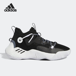 3儿童运动耐磨篮球鞋 Stepback GY8640 阿迪达斯正品 Adidas