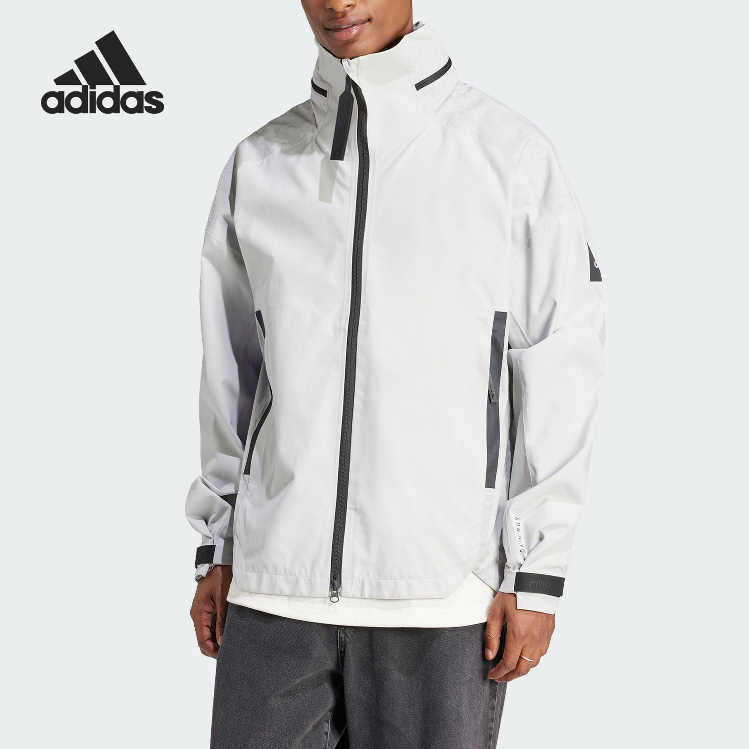 Adidas/阿迪达斯男士连帽外套