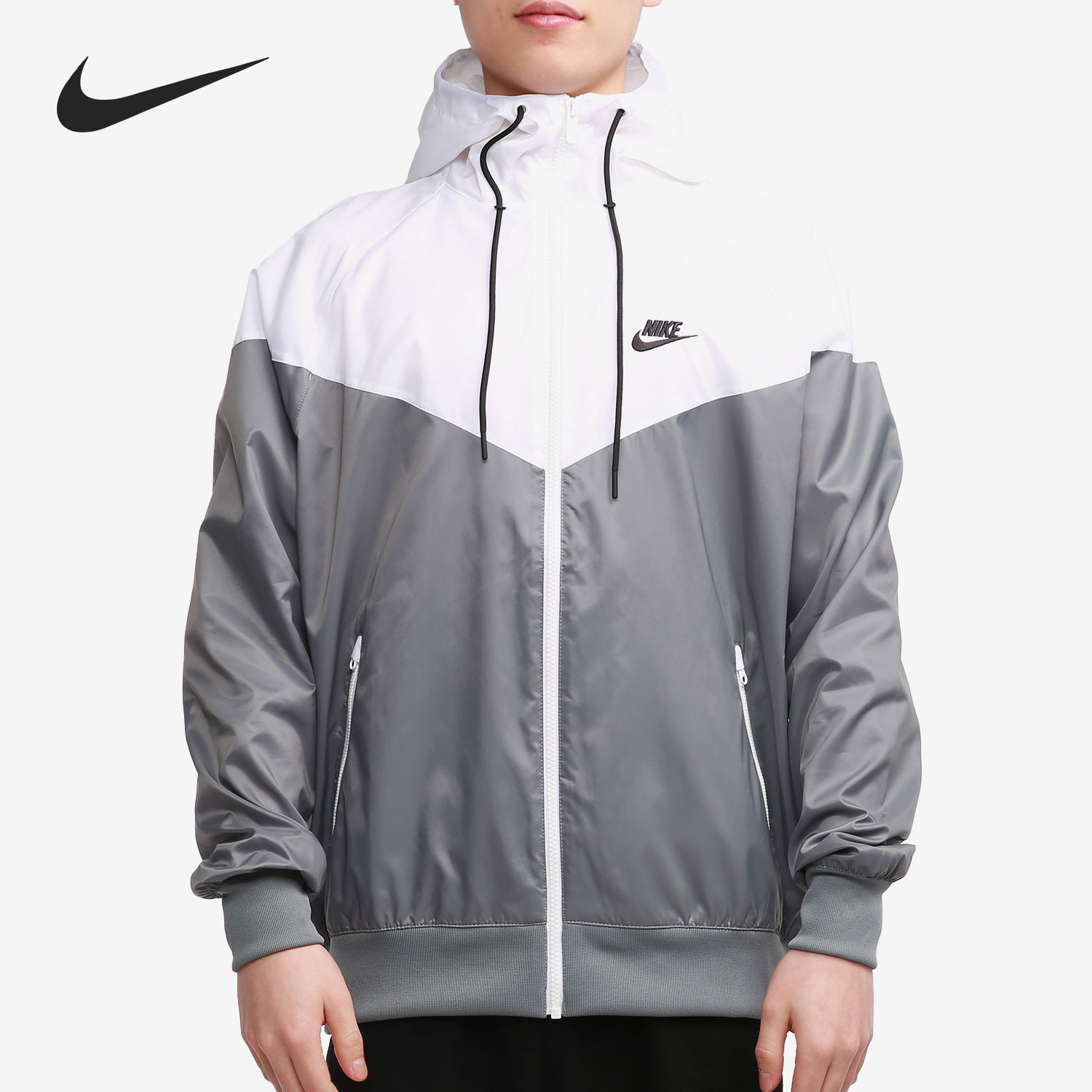Nike/耐克正品当季新款男子外套休闲连帽夹克运动服DA0002-084