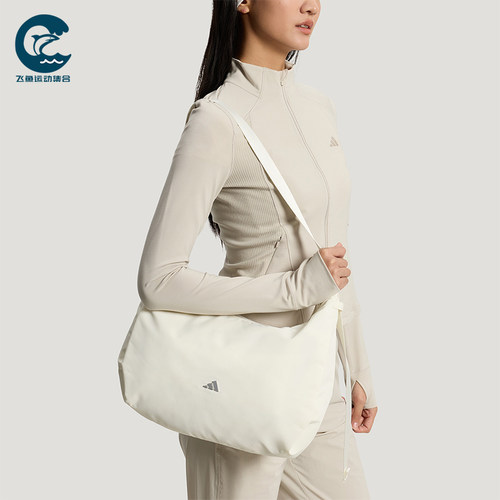 Adidas/阿迪达斯正品2026年女士经典运动休闲单肩斜挎包KT3034
