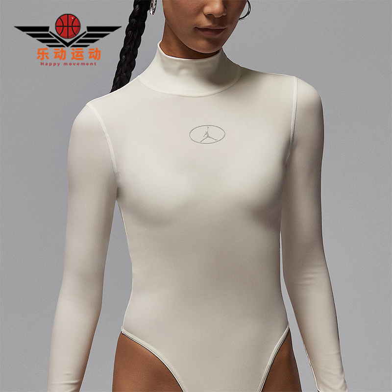 Nike/耐克正品JORDAN女士休闲立领套头耐穿透气套装HV0351-133