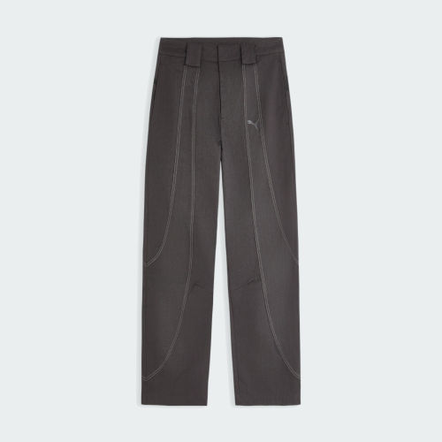 Puma彪马正品WOVEN SHARP NIGHT男直筒中腰宽松休闲裤639715-77