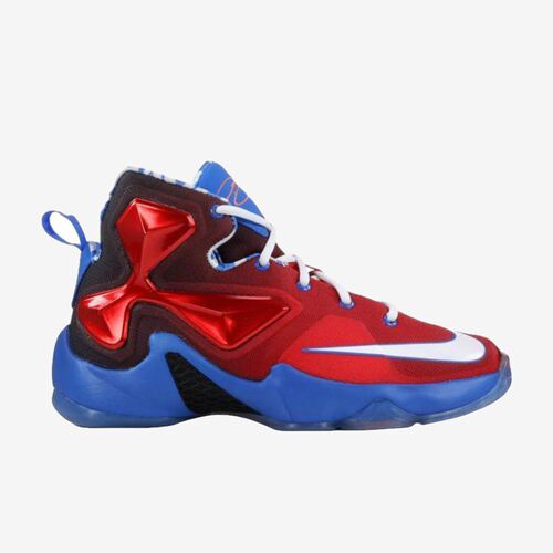 Nike耐克正品Lebron 13 GS Mini Hoop大童高帮篮球鞋808709-614