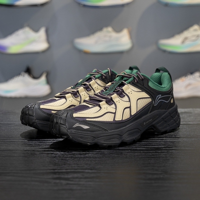 李宁正品秋季新款男女同款潮流舒适减震耐磨户外徒步鞋AHTV033-8