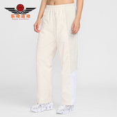 Nike 103 IF0219 耐克正品 Sportswear女士运动中腰拼接刺绣长裤