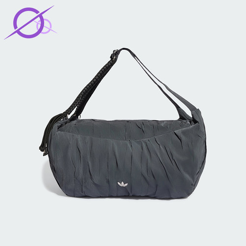 Adidas/阿迪达斯正品三叶草女士实用大容量褶皱斜挎包LE3252