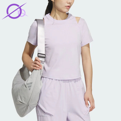 Adidas/阿迪达斯正品FOS 女士日常舒适圆领经典套头短袖T恤KF0693