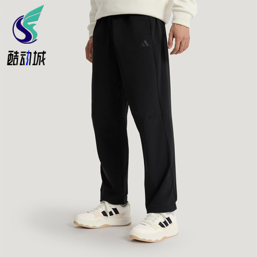 Adidas/阿迪达斯正品TH风天男士休闲运动针织舒适系带长裤KR2539