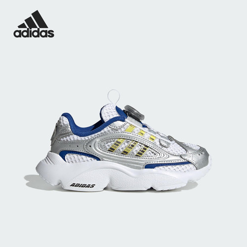 Adidas/阿迪达斯正品OZMILLEN小童耐磨轻盈透气运动鞋JS2480