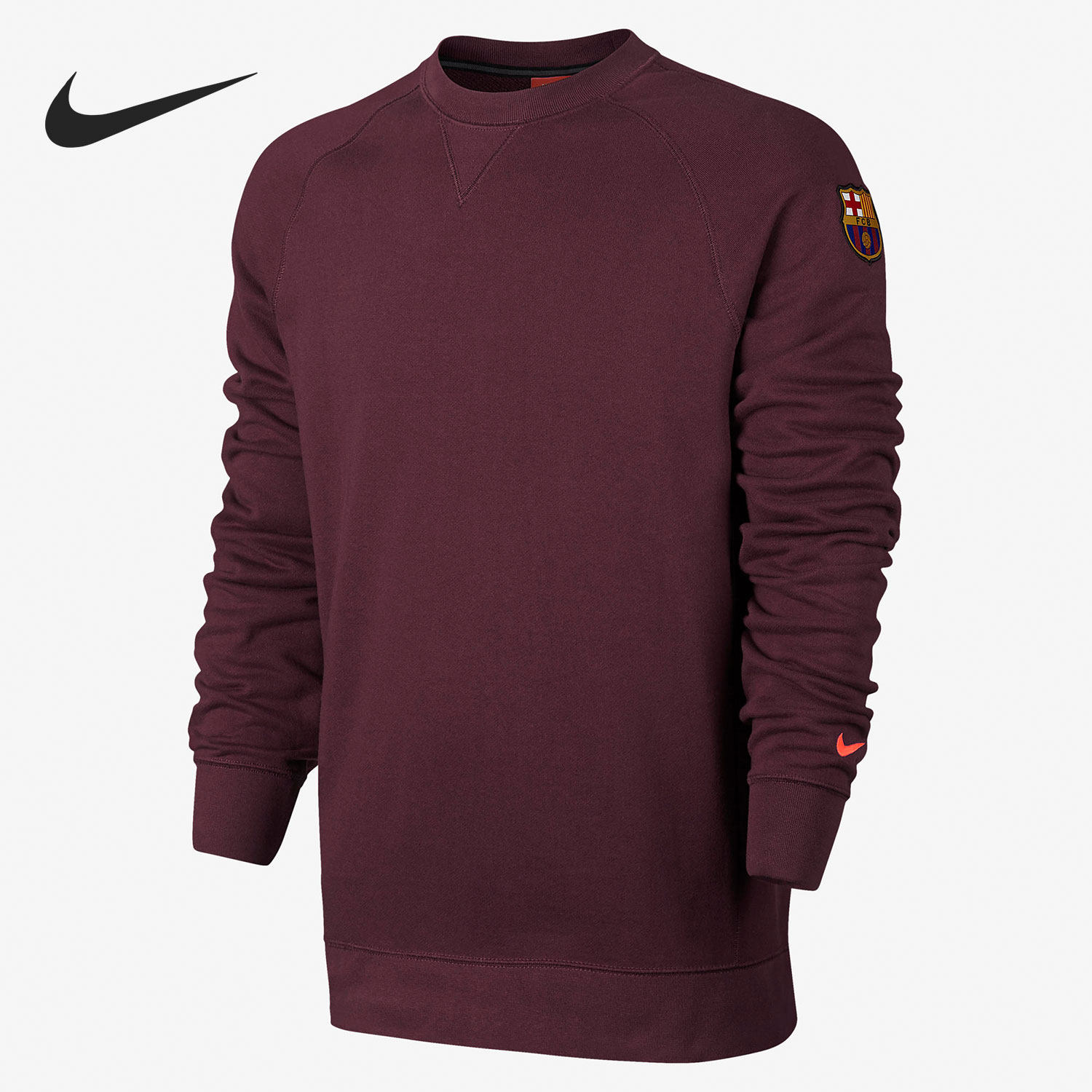 Nike/耐克正品新款男子圆领足球训练运动休闲卫衣886760-685