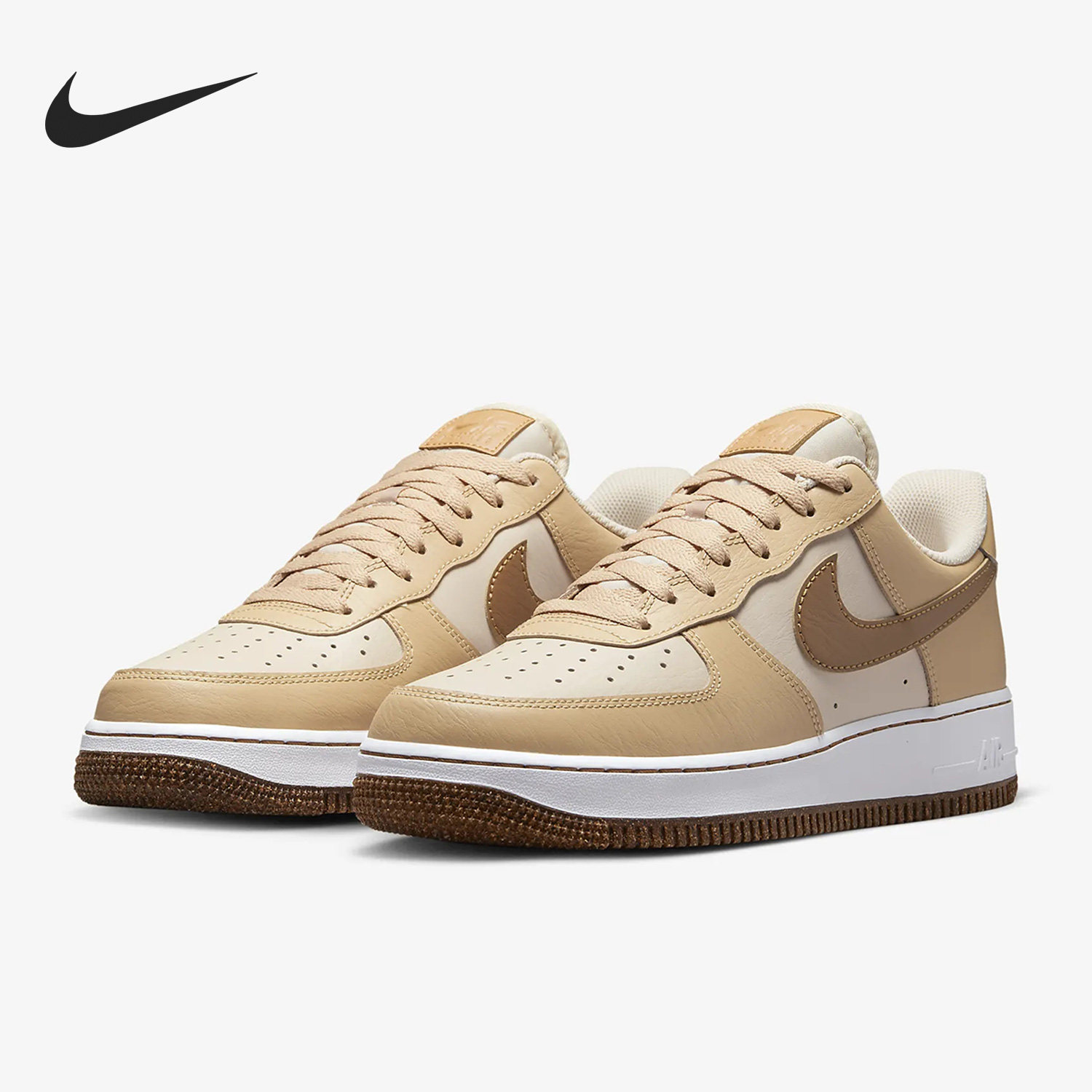 Nike/耐克正品Air Force 1男女轻便透气低帮板鞋DQ7660-200