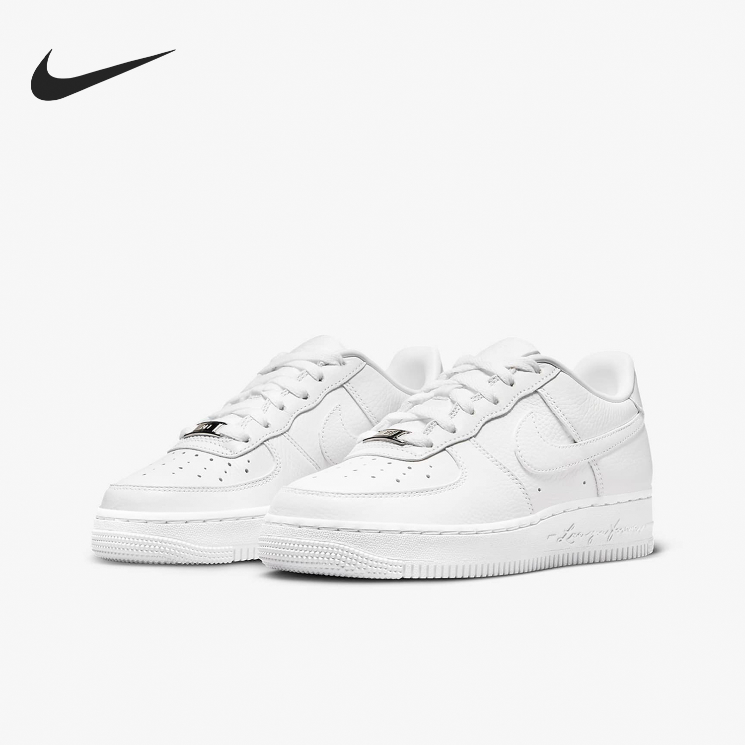 Nike/耐克正品Air Force 1GS女子大童空一号板鞋FV9918-100