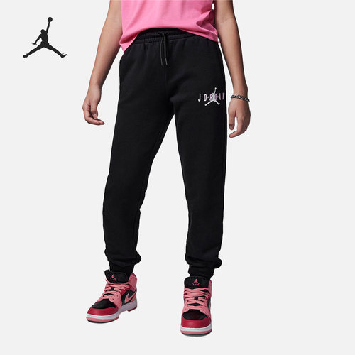 Nike/耐克正品Air Jordan大童运动休闲加绒长裤FD9268-010