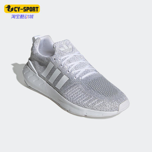 Adidas/阿迪达斯正品三叶草Swift Run 22男女同款春跑步鞋 GZ3499