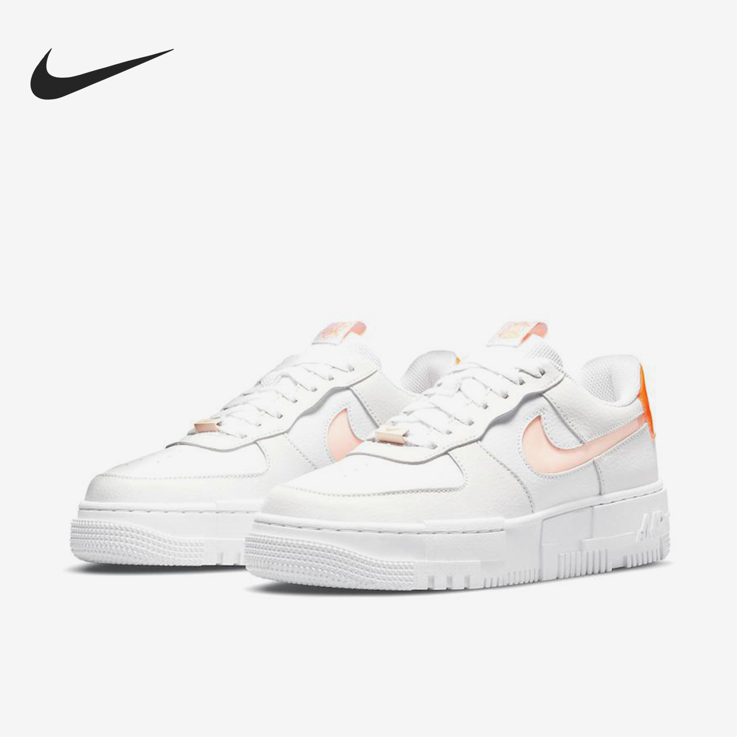 Nike/耐克正品Air Force 1 Pixel新款女士轻便休闲板鞋DM3036-100