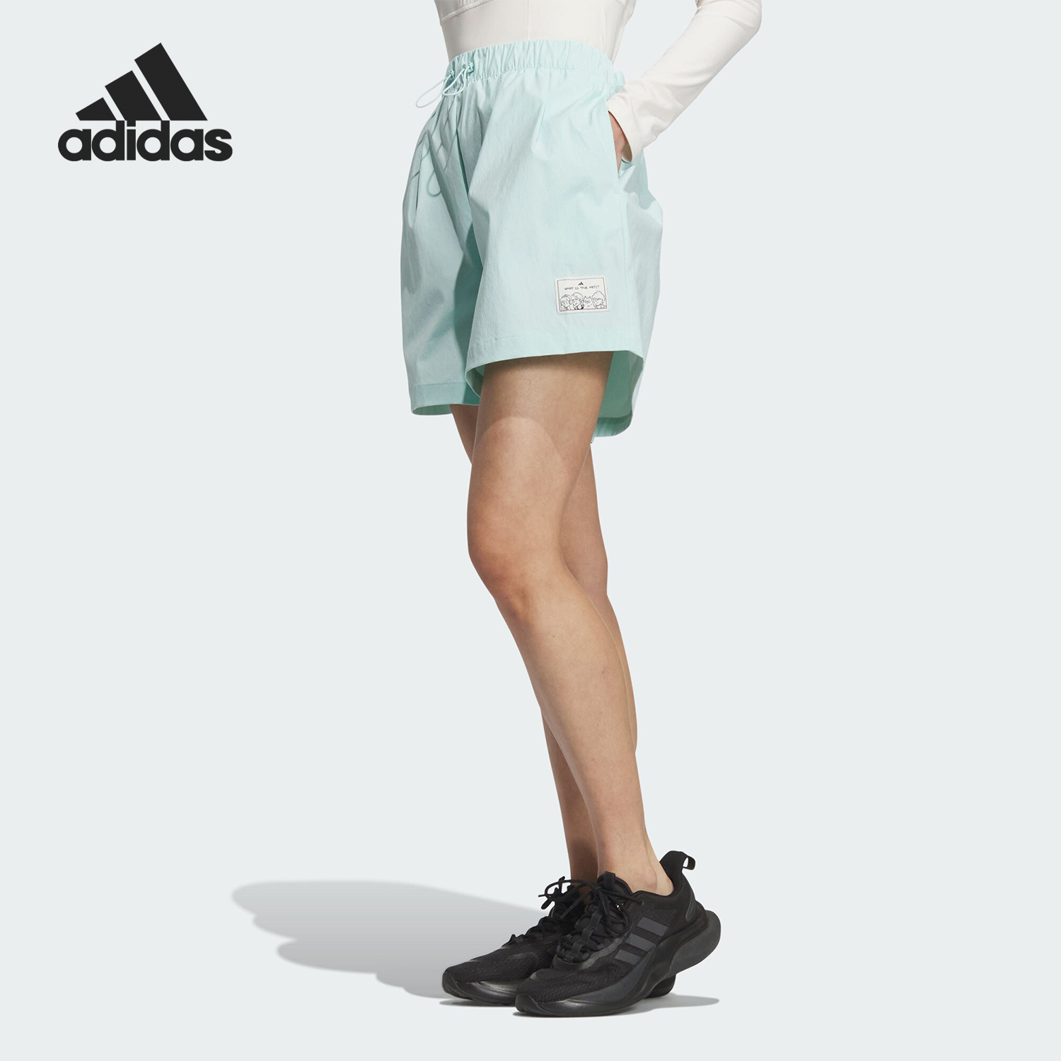 Adidas/阿迪达斯正品W GFX Z SHORTS 女士运动休闲短裤JN6666