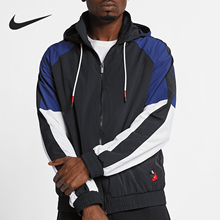 Nike/耐克正品新款男士篮球训练时尚运动夹克外套AJ3458-011