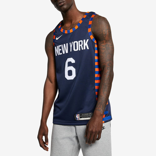 Nike耐克正品城市版尼克斯波尔津吉斯6号球衣篮球AJ4630-419