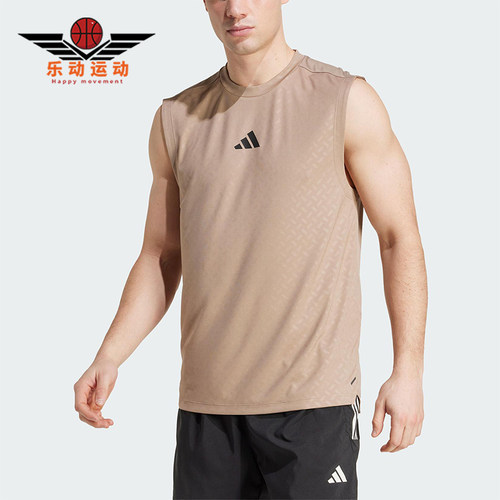 Adidas/阿迪达斯正品夏季男士凉爽运动经典健身无袖背心JX6293
