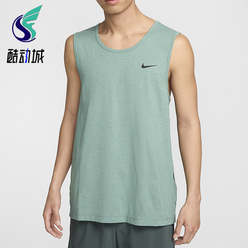 Nike/耐克正品2025秋季款男士圆领无袖套头针织背心T恤DV9842-361