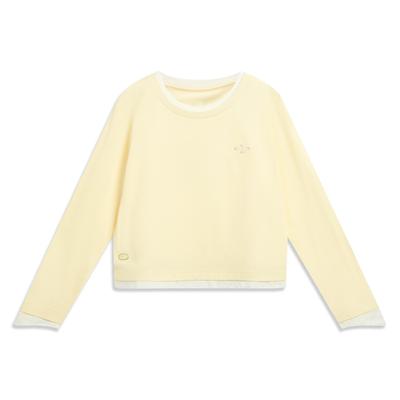 李宁正品中国文化系列故宫联名女子冰感舒适长袖文化衫AHSV872