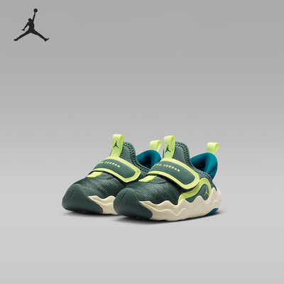 Nike/耐克正品JORDAN婴童低帮魔术贴运动经典休闲鞋HF3414-302