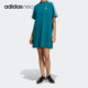 阿迪达斯正品 短袖 Neo夏季 女子长款 连衣裙HD9484 新款 Adidas