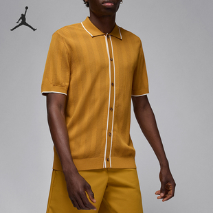 针织纽扣高尔夫翻领上衣HV1157 JORDAN男士 772 耐克正品 Nike