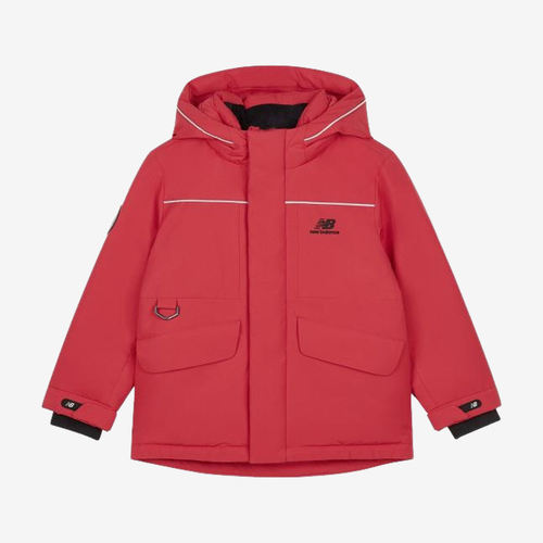 New Balance新百伦正品童字母连帽长袖加厚羽绒服7PD4E063-RD