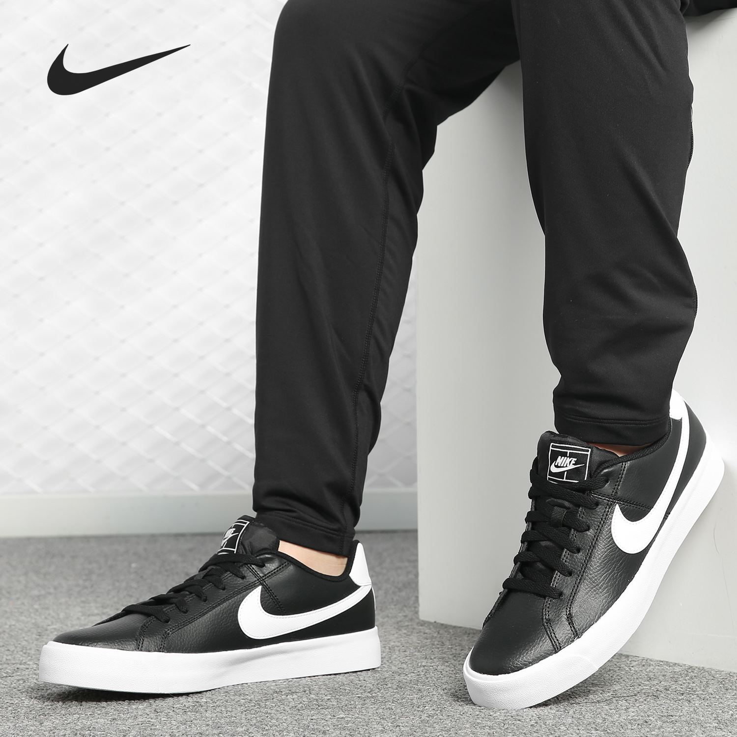 Nike/耐克正品 COURT ROYALE AC 男女低帮运动休闲板鞋BQ4222