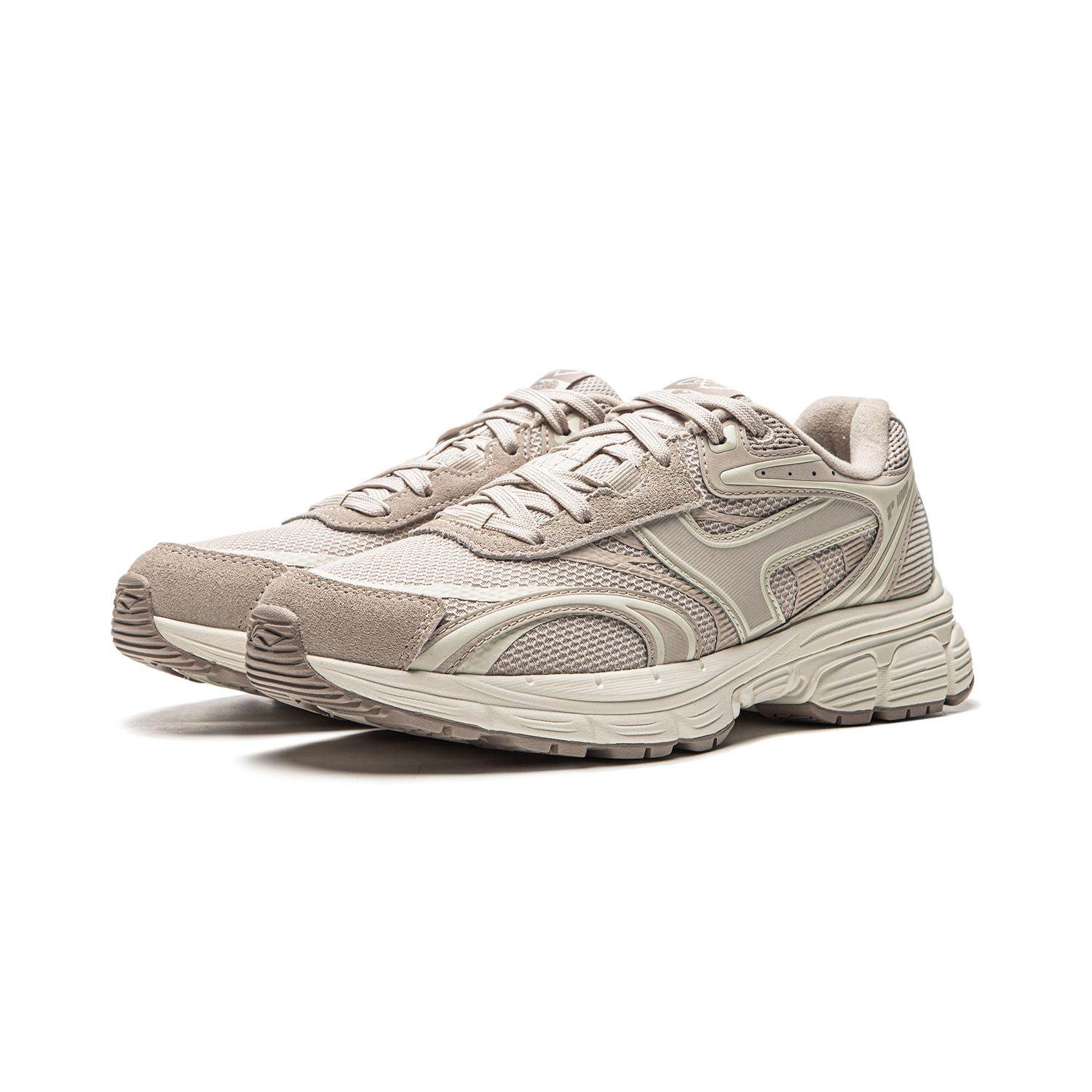 李宁正品奔腾 P1000女子潮流复古低帮回弹耐磨休闲慢跑鞋AGCU412