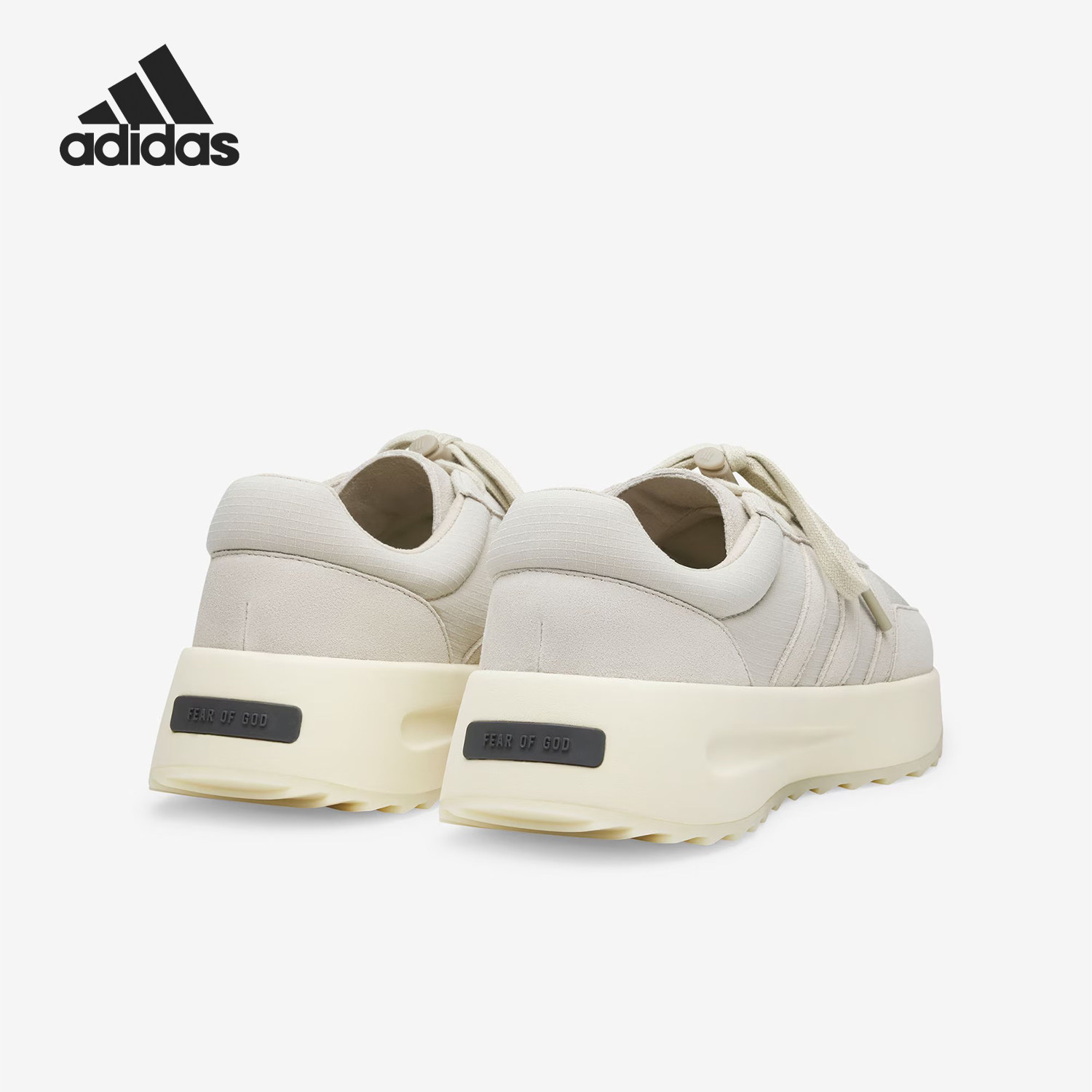Adidas/阿迪达斯正品x Fear of God男士厚底运动休闲鞋IH5152 - 实物图