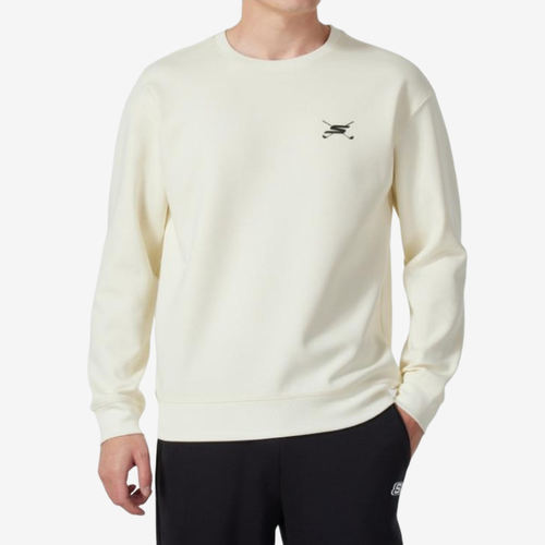 Skechers斯凯奇正品男女舒适休闲运动圆领卫衣P224U049-01F0