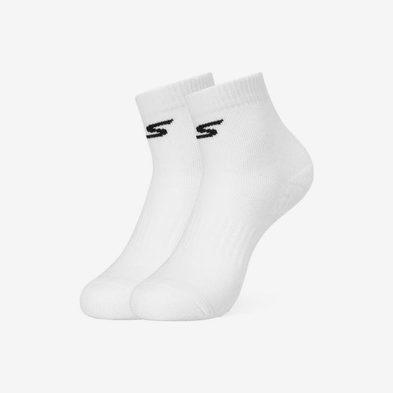 Skechers/斯凯奇正品经典男女同款运动休闲舒适袜子一双装