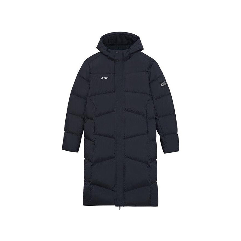 Lining/李宁正品冬季男子新款立领保暖加厚连帽运动羽绒服AYMS429