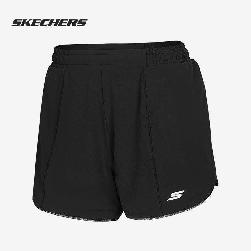 Skechers/斯凯奇正品夏季女子运动透气简约户外训练休闲短裤