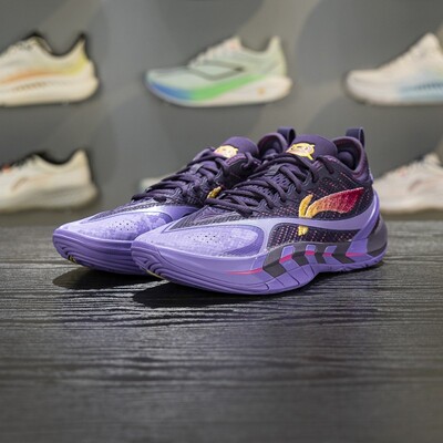 李宁正品游击2 SUPER男子缓震耐磨透气运动实战篮球鞋ABFW001-4