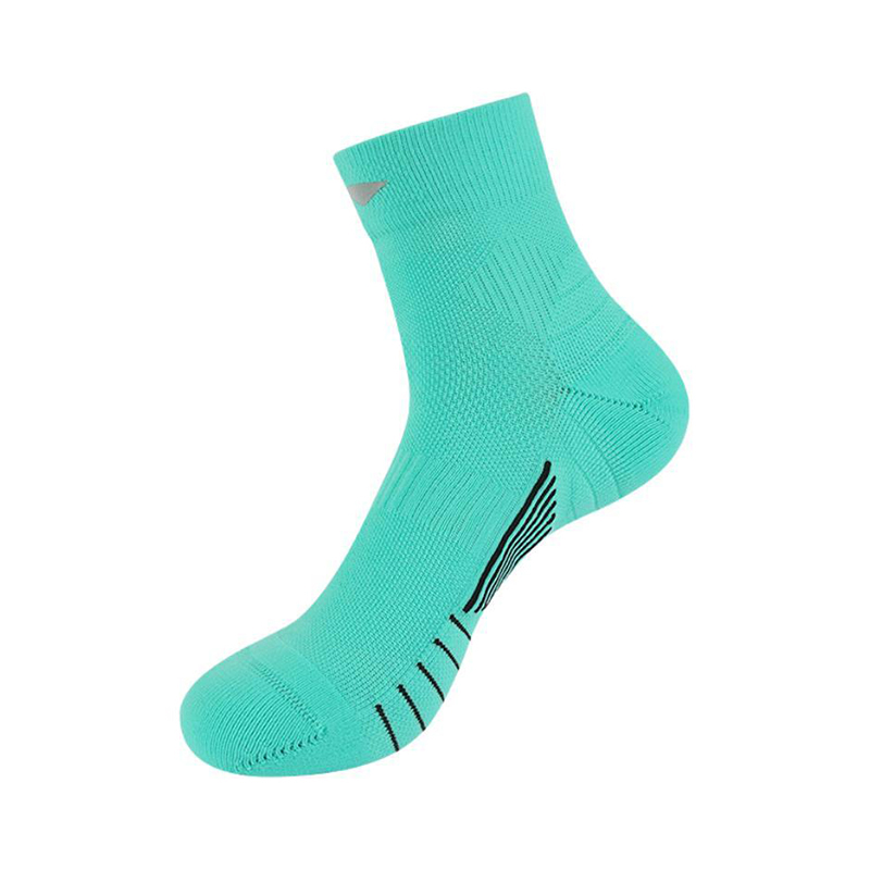 李宁正品跑步系列男女同款复古针织舒适柔软短袜一双装AWST103-16