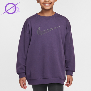 耐克正品 套头日常卫衣HM6527 2025冬季 大童圆领经典 573 款 Nike