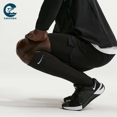 Nike/耐克正品EverydayElevated新款男经典运动长筒袜HQ8510-010
