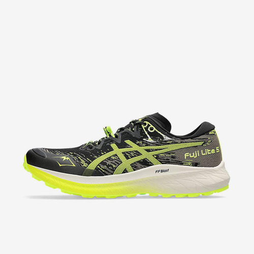 Asics/亚瑟士正品Fuji Lite 5男子户外越野跑步鞋1011B889-001