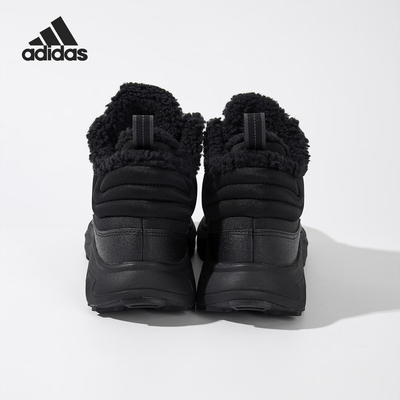 Adidas/阿迪达斯正品冬季新款男士户外徒步加绒运动鞋JS3429