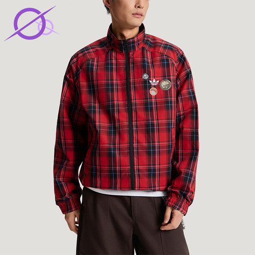 Adidas/阿迪达斯正品三叶草男士透气休闲双面穿运动夹克KT6368