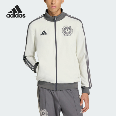 Adidas/阿迪达斯正品2026男士修身立领经典时尚运动外套KE8270