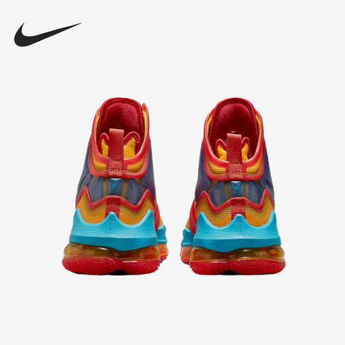 Nike/耐克正品LEBRON 19男士气垫时尚中帮篮球鞋DC9338-800