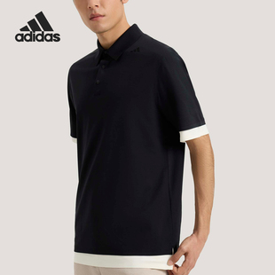 Adidas/阿迪达斯正品2026男士运动休闲经典舒适透气POLO衫KE4041