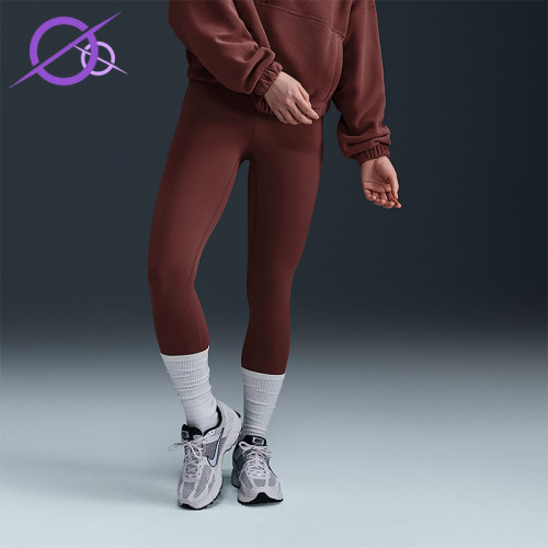 Nike/耐克正品2025秋季款女士耐穿运动高腰紧身长裤DQ6014-218