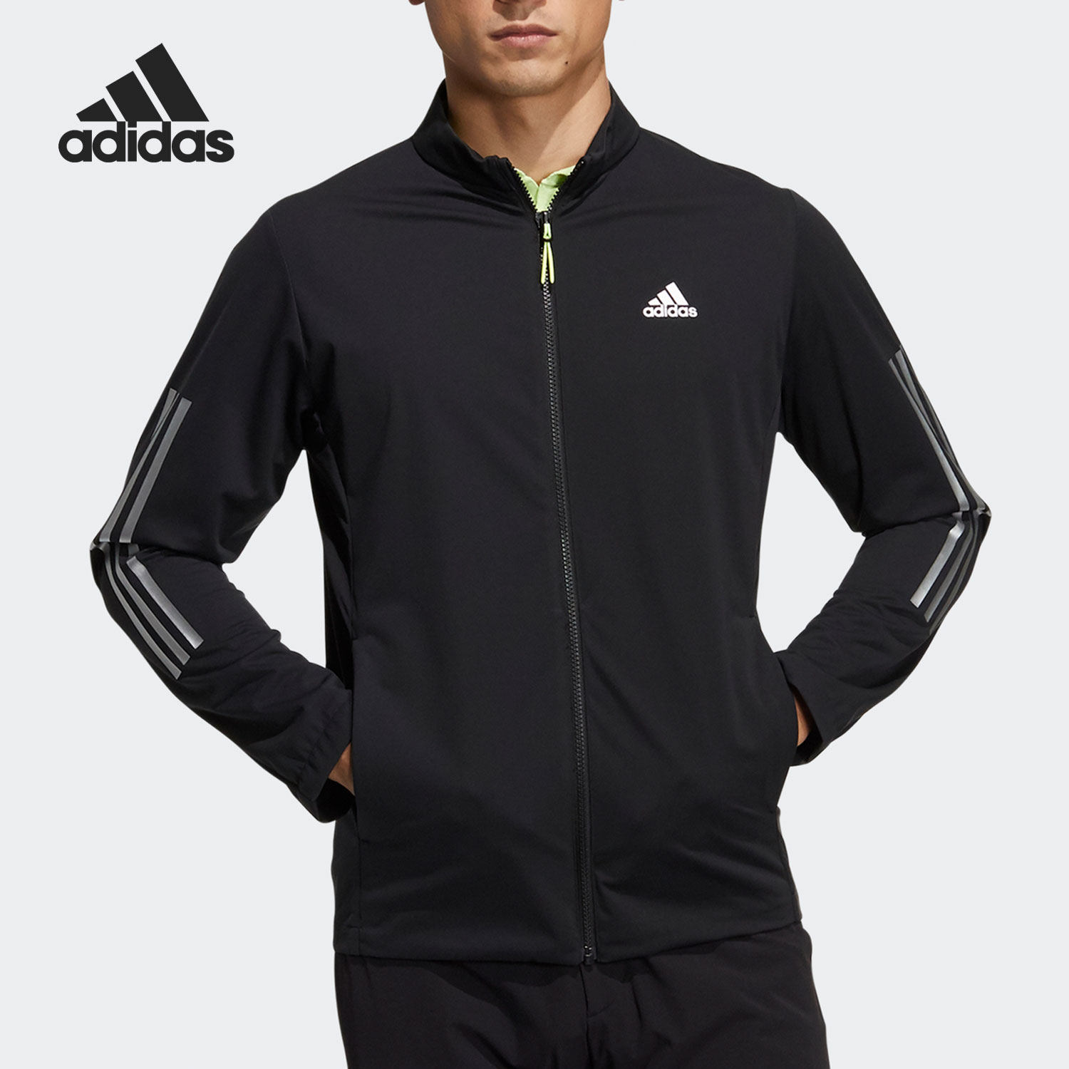 Adidas/阿迪达斯正品当季新款男子高尔夫运动夹克外套GR8838,运动服/休闲服装,运动茄克/外套,淘宝优惠券,粉丝福利购,淘宝优惠卷